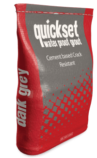 Quickset Dark Grey Waterproof Grout